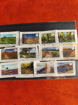 série timbres France tourisme