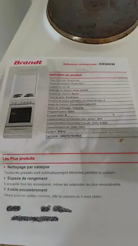 cuisinière électrique