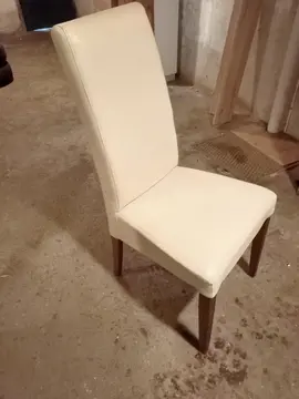 4 Chaises en cuir