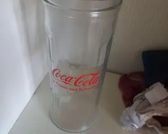 pot en verre pour les pailles mais sans couvercles