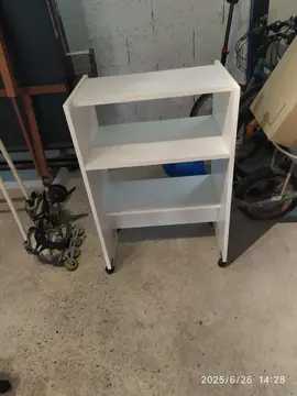 étagère bureau sur roues