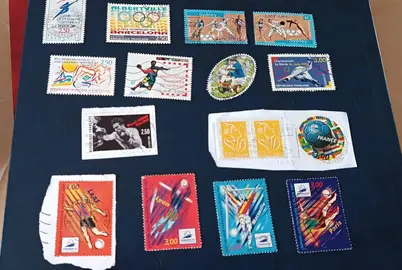 timbres français sur le sport