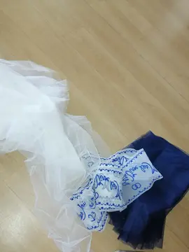 voilage et tulle de mariage au baptême