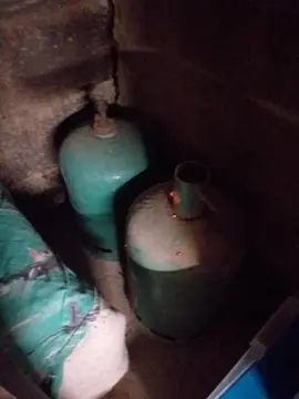 bouteille de gaz vide