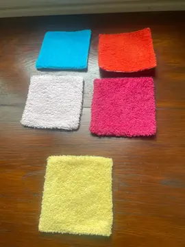 lot de 5 lingettes démaquillantes
