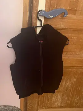 Sweat à capuche sans manche avec zip M