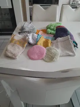 Lot de chiffons.