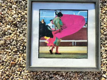 trio de tableaux sur la corrida