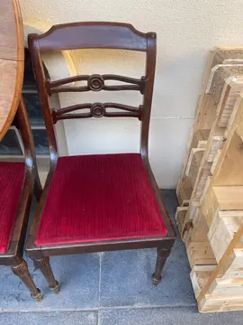 3 chaises bois