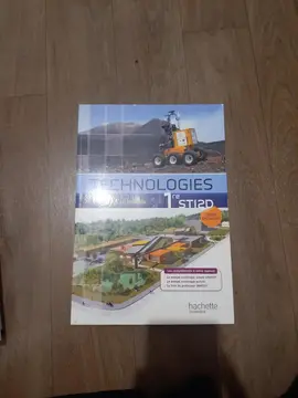 Manuel technologie niveau 1ere STI2D