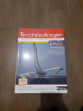 Manuel technologie niveau 1ere/T STI2D