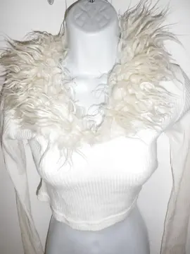 Haut Blanc cassé