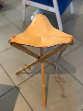 siège en cuir portatif