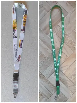 Tours de cou / porte-clés, badges KW et Terra Tech