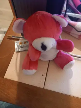 petite peluche rose pour petit chien