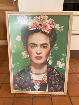 Cadre + affiche Frida Kahlo