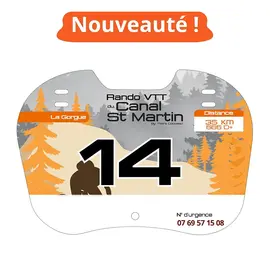 plaque vtt