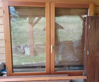 Fenêtre en bois