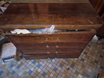 commode en bois