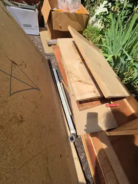 plache de bois