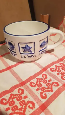 bol tasse motif marin