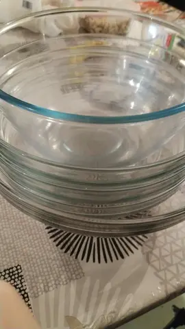 lot de saladier en verre x5
