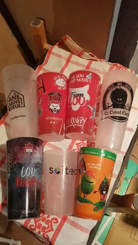 lot eco cup plusieurs tailles