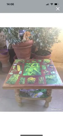 petite table en bois