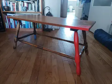 Table basse en bois