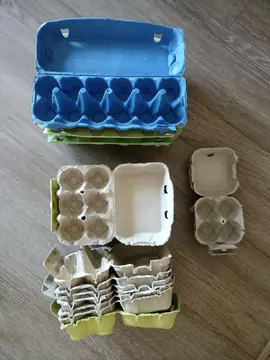 lot de boîtes à oeufs