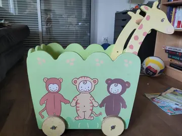 Chariot de rangement jouets enfant