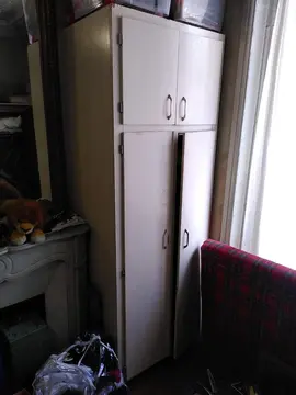 armoire blanche