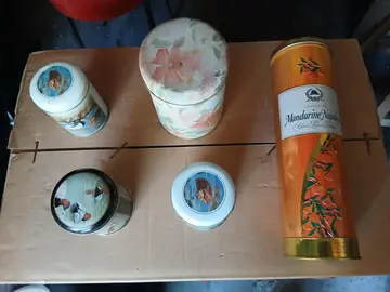 lot de boîte en métal