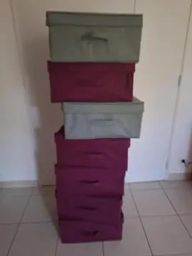 Boites de rangement pour placard