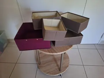 Petites boites de rangement pour tiroir ou placard