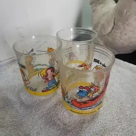 Lot de 3 verres