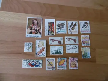 Timbres thématique musique LOT 6