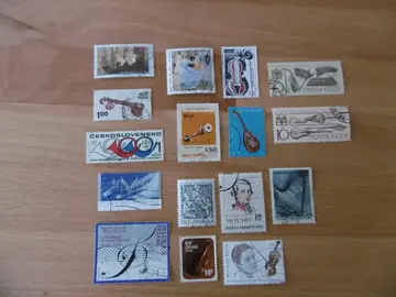 Timbres thématique musique LOT 7