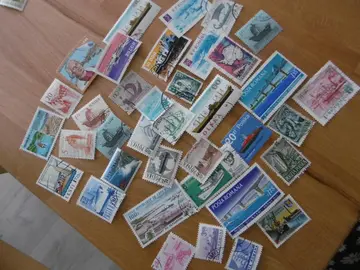 Timbres thématique maritime LOT 6
