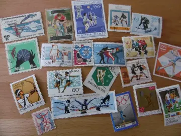 Timbres thème Sports LOT 15