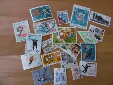Timbres thème SPORTS LOT 16
