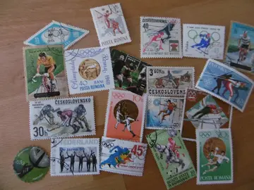 Timbres thème SPORTS LOT 17