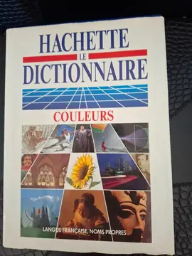 très gros dictionnaire illustré Hachette