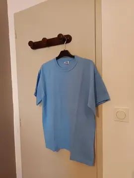 TEE-SHIRT BLEU MIXTE, TAILLE L
