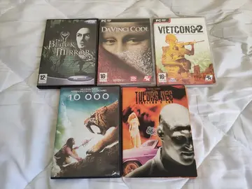 Lot DVD et jeux vidéo PC