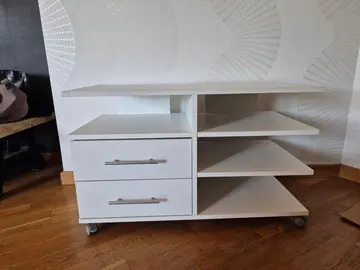 meuble tv blanc