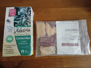 Produit de jardinage anti chenilles