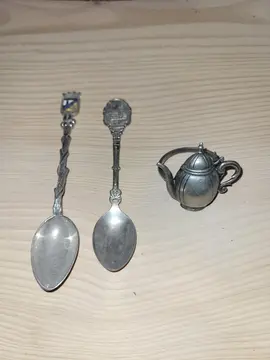 Collection : 2 cuillères et 1 rond de serviette