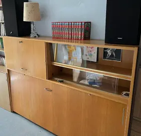 meuble lit bureau bibliotheque 1 personne