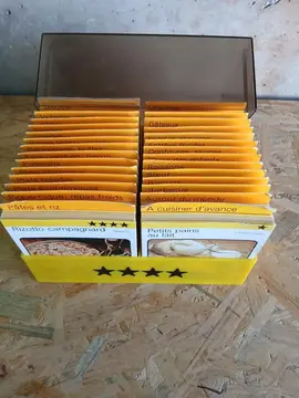 boîte de recettes